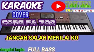 JANGAN SALAH MENILAI (KARAOKE)TAGOR PANGARIBUAN - COVER KEYBOARD CORG PA 700