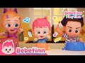 🥁 Become a Drummer! Boom Di Boom | Fun with Instruments | Bebefinn Playtime | Musical Stories