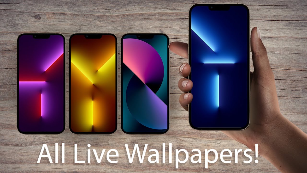 Download all iPhone 13 Live Wallpapers - YouTube