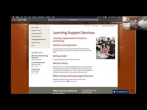 Chico State Online Learning Resources