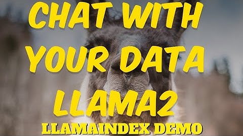 Chat with your Data using  Llama 2 LlamaIndex  Collab  Demo custom LLM and embeddings Tutorial