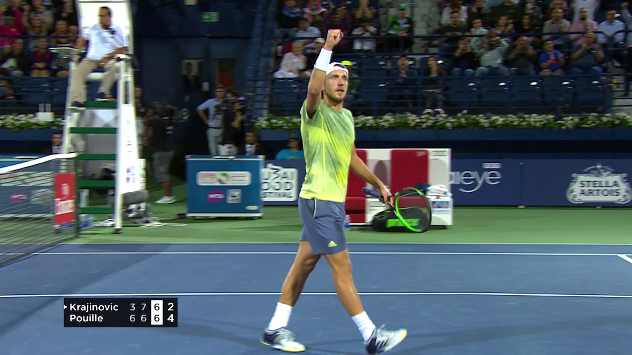 Watch Highlights: Pouille To Battle Bautista Agut In Dubai Final - Dubai  Duty Free Tennis Championships