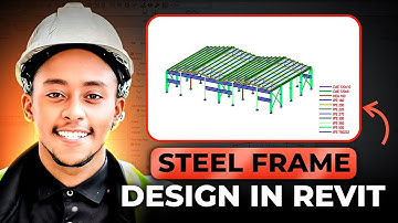 Design a complete Steel Frame in Robot Structural Analysis Professional