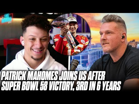 Patrick Mahomes Joins Us After Third Super Bowl Win, Already Focusing On First 3-Peat In History