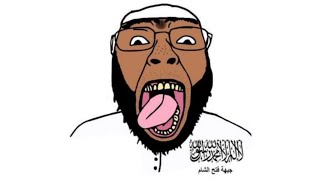 isis desert monkey jolani VS based water bottle