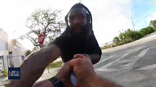 Bodycam Shows Miami Police Officer Shooting Armed Man During Traffic Stop
