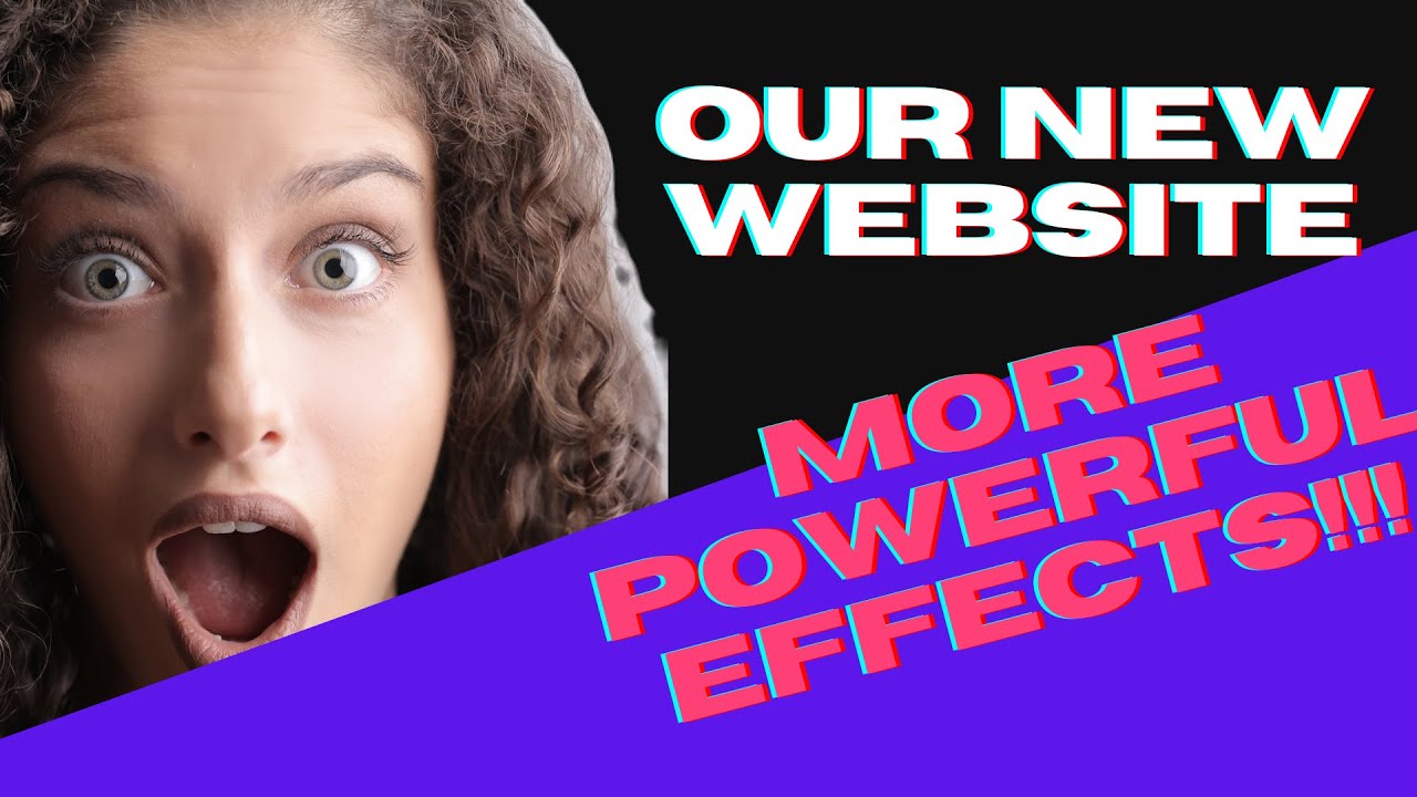 BETTER AUDIO QUALITY AND EFFECT!! Our new website YouTube