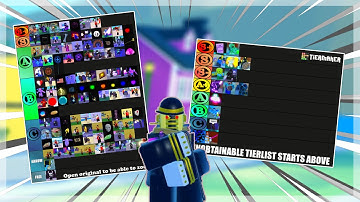A Universal Time - *UPDATED* ALL STANDS AND ITEMS TIER LIST + ITEM SPAWN MUSIC | Roblox |