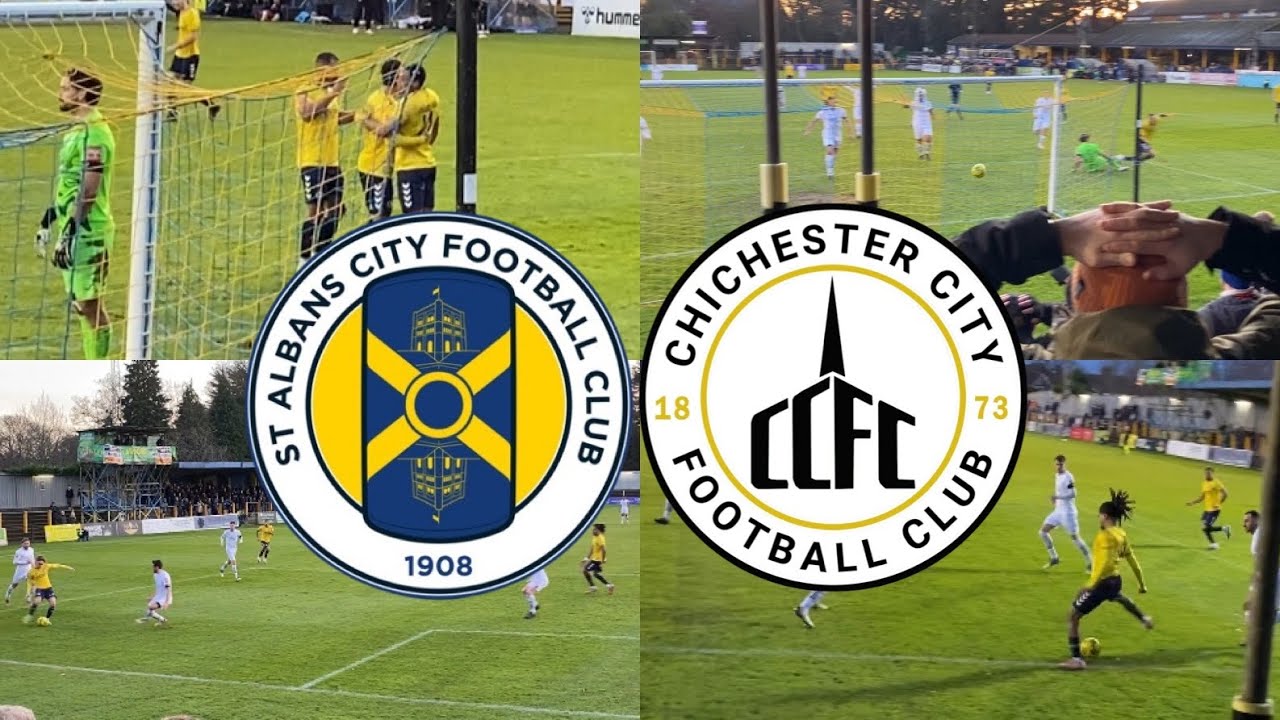 SAINTS IN A SLUMP! DISASTROUS DECEMBER CONTINUES! | ST ALBANS CITY VS CHICHESTER CITY VLOG