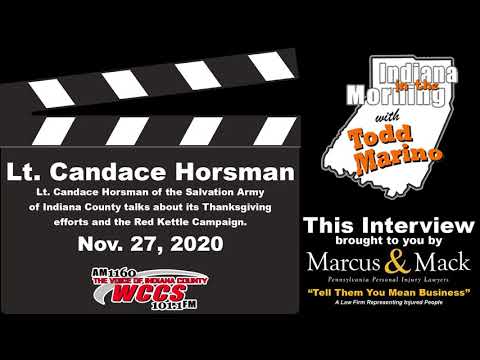 Indiana in the Morning Interview: Lt. Candace Horsman (11-27-20)