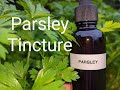 Parsley Tincture