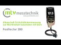 PosiTector 200-Schichtdickenmessung auf Nichtmetall-Oberflächen/coating thickness  non-metal