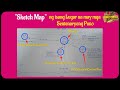 Sketch Map Decoding Arrangement of Old Trees - Yamashita Treasures