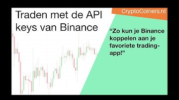 Traden op HyperTrader, met de API keys van Binance