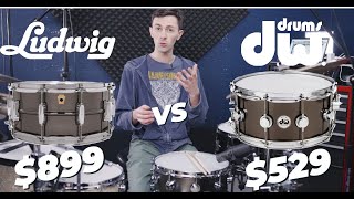 DW Black Nickel over Brass vs Ludwig Black Beauty Review