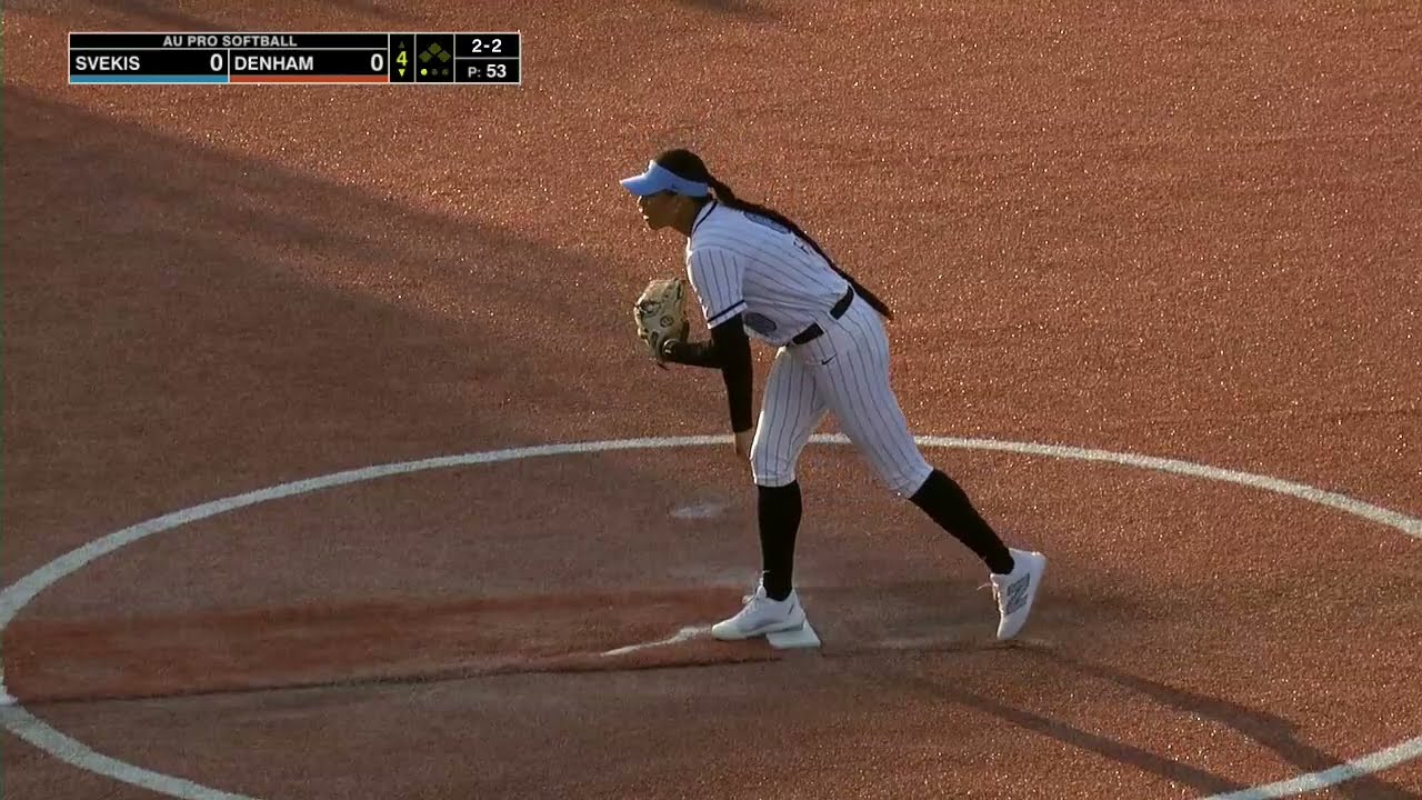 2024 AU Pro Softball Game 1: Megan Faraimo Strikeout #4