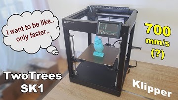 TwoTrees SK1 CoreXY 3D printer review - can it really print at 700 mm/s?