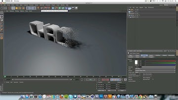 Cinema 4D r13 Tutorial: Particles Transition to Text - PolyFX