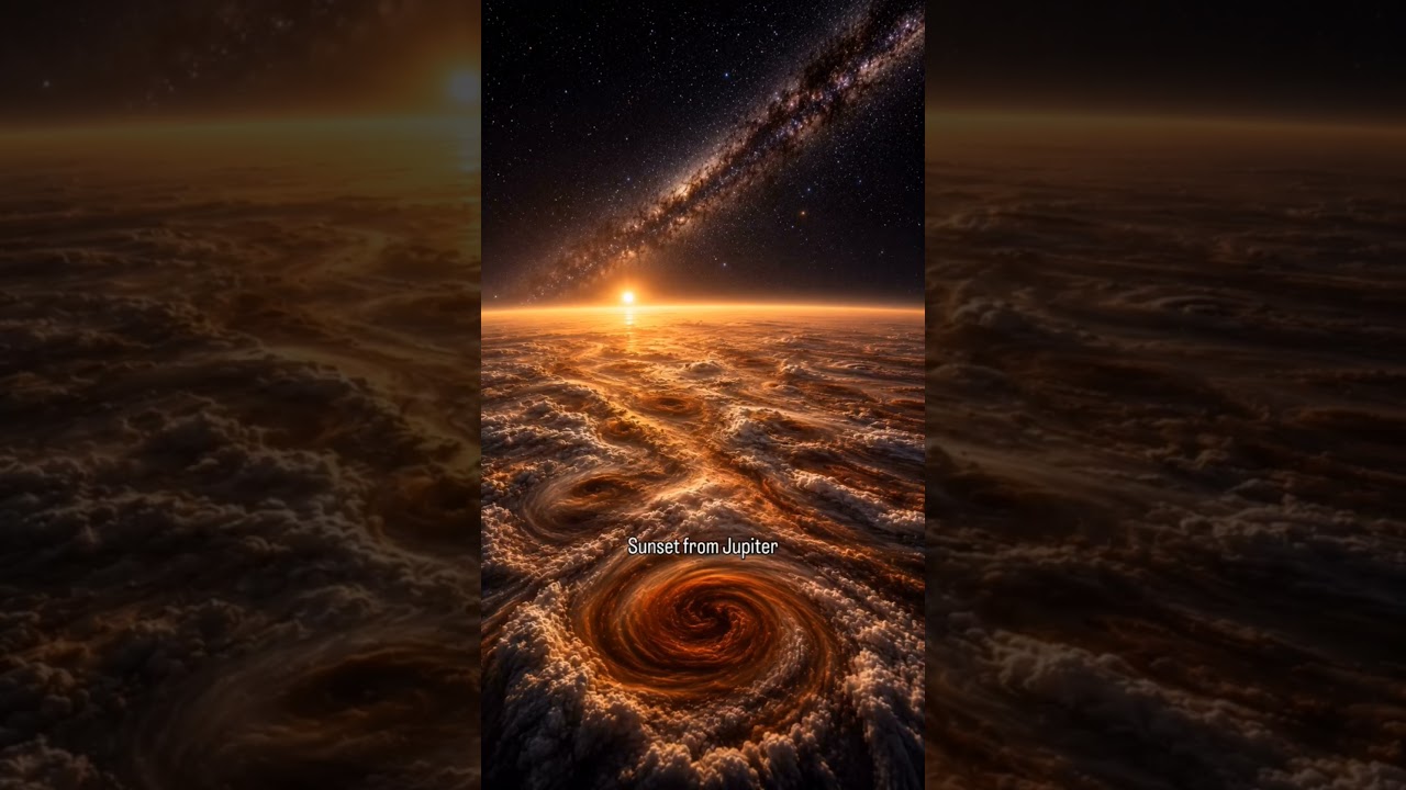 മറ്റുഗ്രഹങ്ങളിൽ നിന്നുള്ള Sunset 🌄!! Sunset in other planets 😮 #sunset #space #planets #malayalam