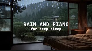 Heavy Rain & Soft Piano 🌧️ Fall Asleep Fast in 5 Minutes | Deep Sleep Live screenshot 2
