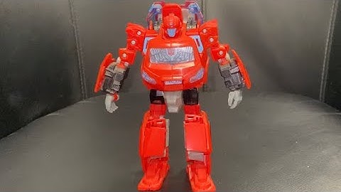 Transformers universe ironhide complete transformation process. Deluxe chug 2008 figure and bloopers