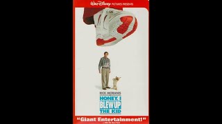 Opening To Honey I Blew Up The Kid Vhs 1997