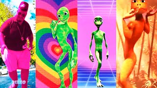 Skibidi Dop Dop Yes Yes VS Green Alien VS Patila VS Me Kemaste Color dance challenge