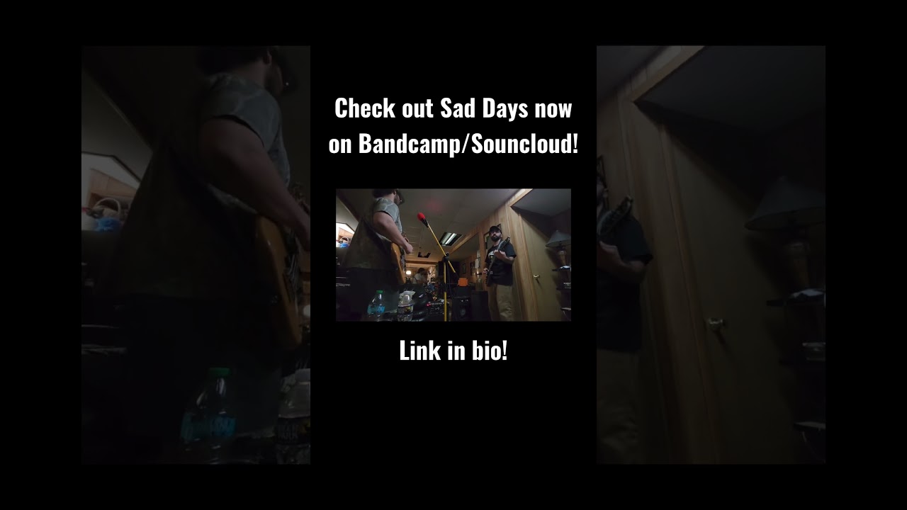 Check out our demo Sad Days now! Out now on Bandcamp and SoundCloud! #postgrunge #shoegaze #poppunk