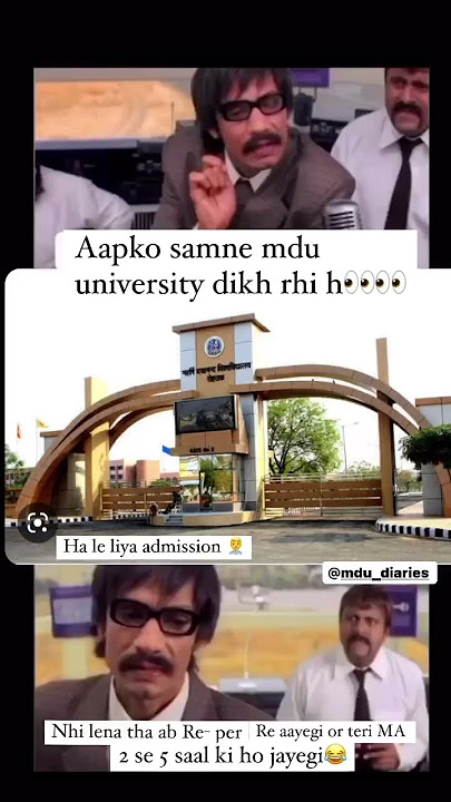 mdu University ka sch 😂😂🤣#mdu
