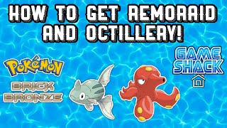 HOW TO GET REMORAID AND OCTILLERY - POKEMON BRICK BRONZE