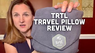 Trtl Travel Pillow - Sleeping Hack for Middle Seat on Airplane