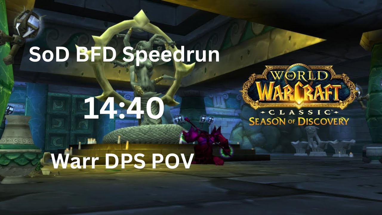 Season of Discovery BFD Speedrun 