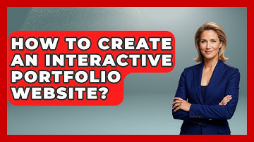 How To Create An Interactive Portfolio Website? - Graphic Design Nerd