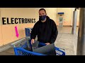 MY HUSBAND WENT CRAZY over all the ELECTRONICS at the THRIFT OUTLET!  [ GOODWILL OUTLET ]