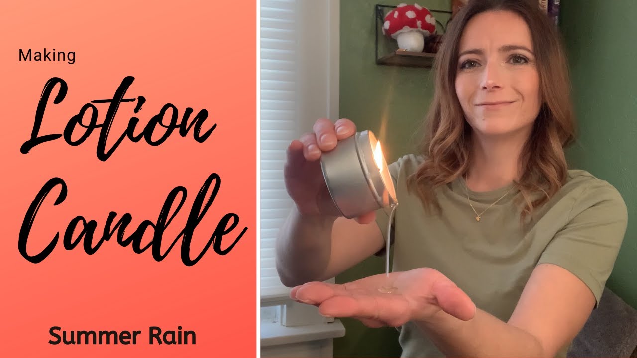 How to Make Lotion Candles 