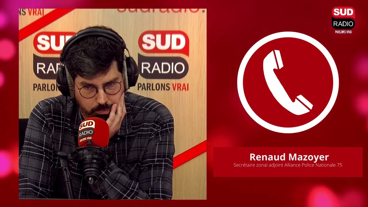 Policier brûlé : "C’est une tentative d’homicide", selon Renaud Mazoyer (Alliance Police Nationale)
