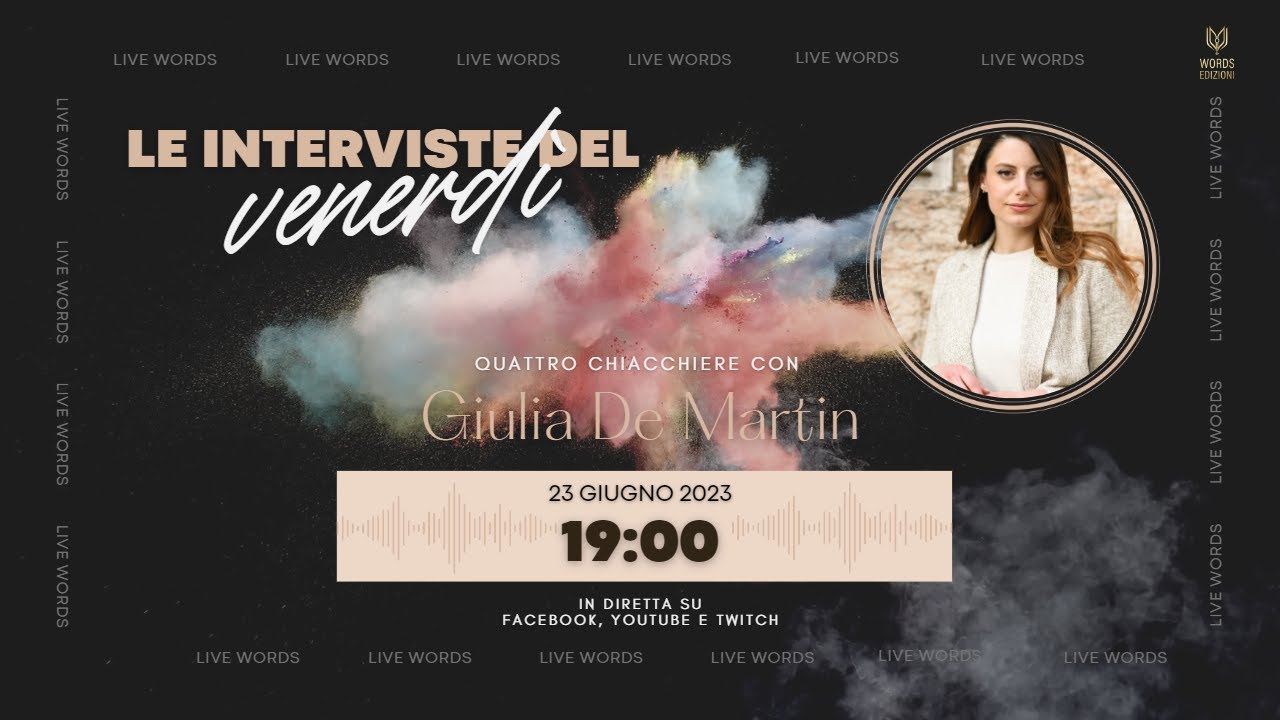 LE INTERVISTE DEL VENERDI | quattro chiacchiere con Giulia De Martin