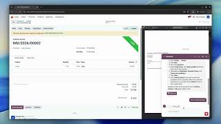 OdooLens+  is the AI assistant inside Odoo screenshot 3