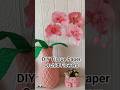 DIY Tissue Paper Orchid Flowers #diy #tissue #orchid #flowers #trending #craft #shorts #handmade
