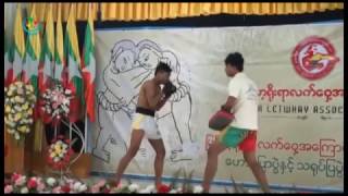 DVB - အထက္တန္းေက်ာင္းေတြမွာ  ျမန္မာ့ရိုးရာလက္ေဝွ႔ သရုပ္ျပေဟာေျပာ