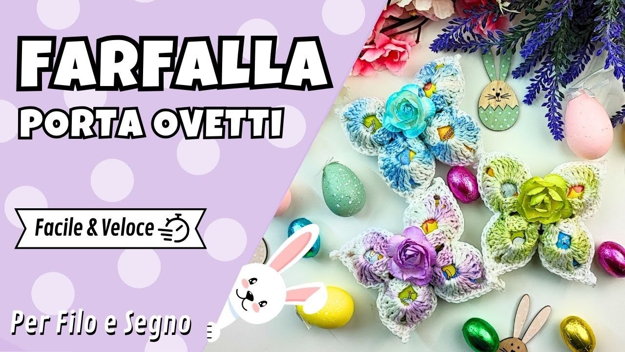 Farfalla porta ovetti - Speciale Pasqua 2024