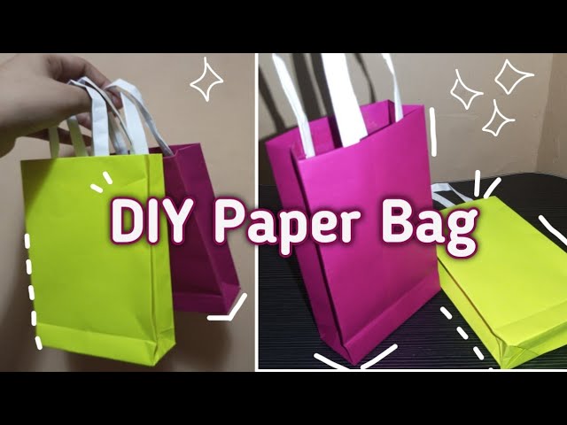 ▷ How to Make a DIY Origami Gift Bag