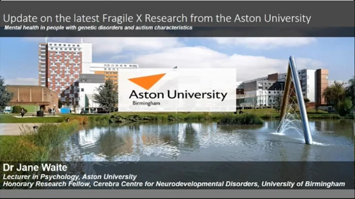 Assessing Anxiety in Fragile X Syndrome: Research ...