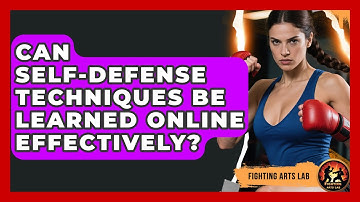 Can Self-Defense Techniques Be Learned Online Effectively? - Fighting Arts Lab