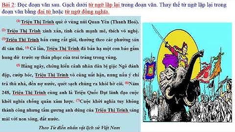 LTVC - Tuần 26  Luyện tập thay thế từ ngữ để liên kết câu