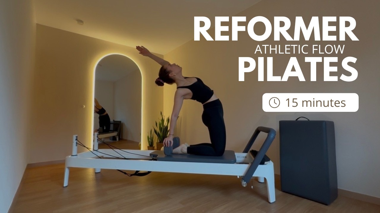 15-Min Athletic-Inspired Reformer Pilates | Powerful Full-Body Flow