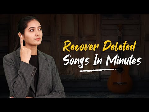 How To Recover Deleted Audio Files (Songs/Music/Mp3 Files)