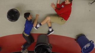 Skylar And Cams Stop Motion Karate Battle 3/16/17