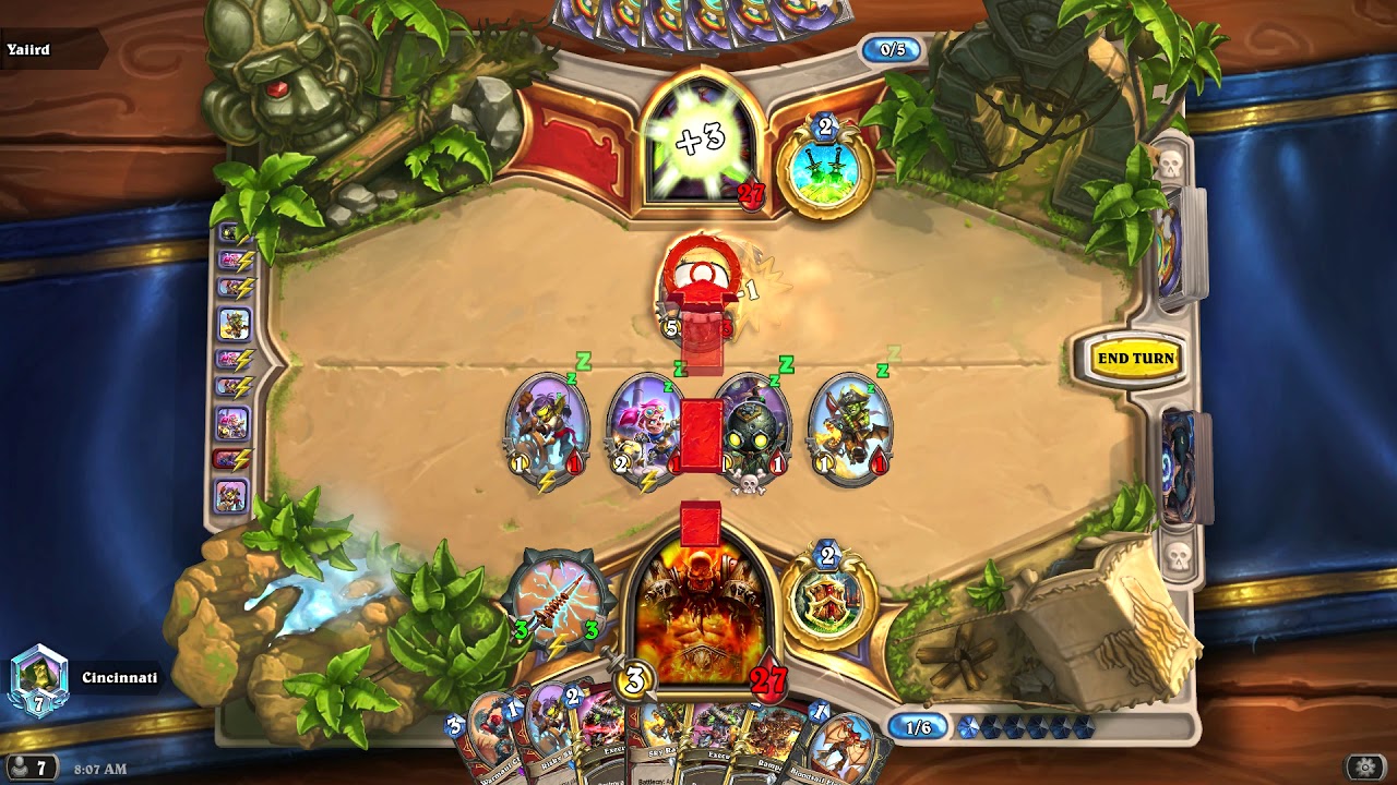 Hearthstone - Enrage Warrior vs. Stealth Rogue (June 2020)