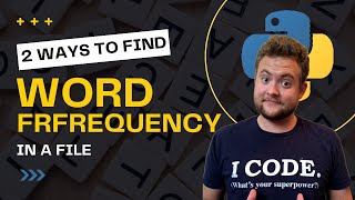 How To Find Most Frequent Word In Text File In Python Wealth